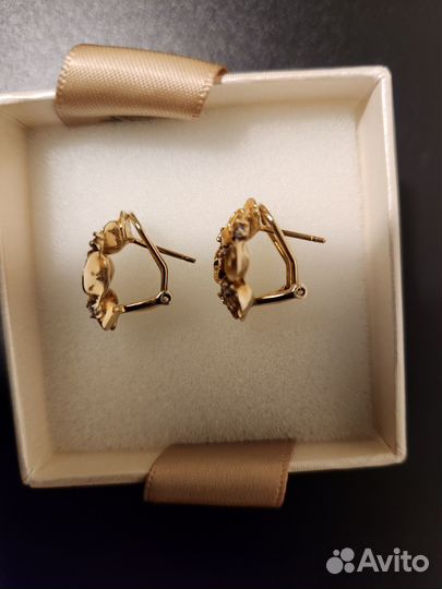 Комплект серьги и кольцо