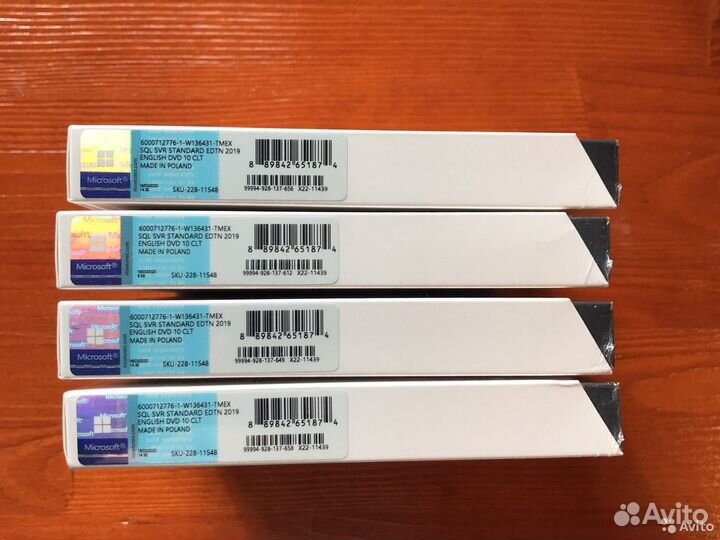 Microsoft SQL Server Std 2019 DVD BOX 10 Clt