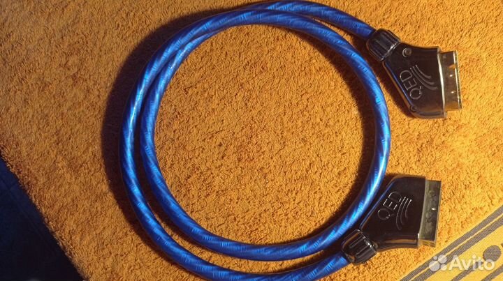 Видео - аудио кабель scart to scart reference AV