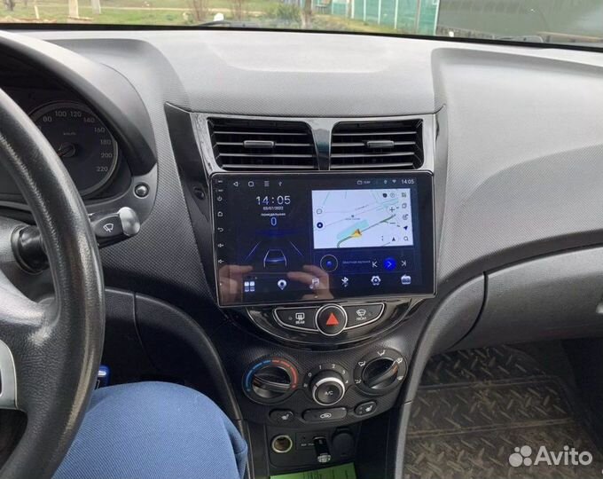 Магнитола Android Hyundai Solaris 2010-2016