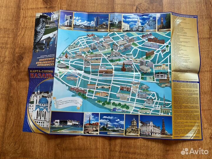 Туристические карты путеводители городов России
