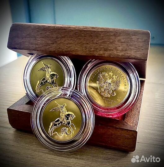 Георгий Победоносец ммд 2023 г 15.55г ч. золота