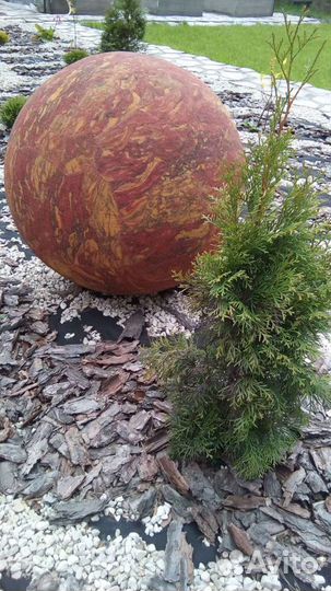 Светильник шар для ланшавного дизайна. Для дома