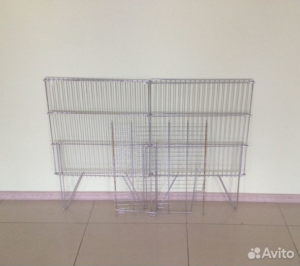 Корзина металлическая складная 60х60 см