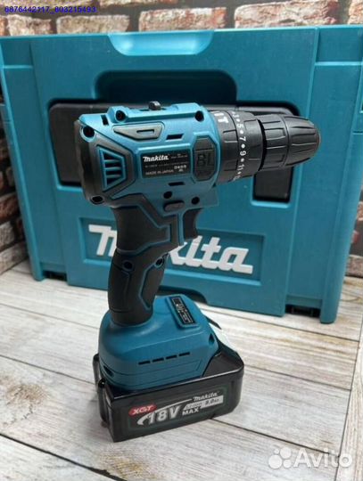 Набор Makita 2в1 Шуруповерт, гайковерт (Арт.91718)