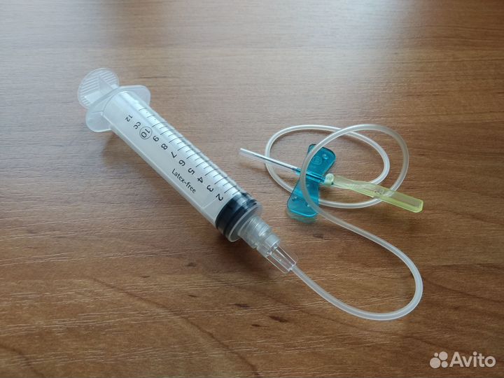 Шприцы и иглы-бабочки