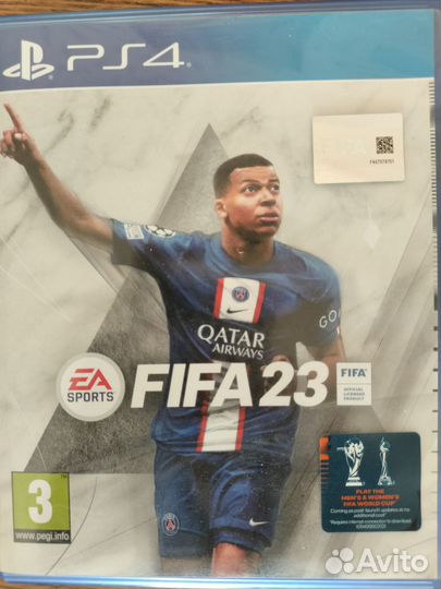 Fifa 23 ps4 диск