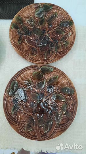 Настенные декоративные тарелки из керамики