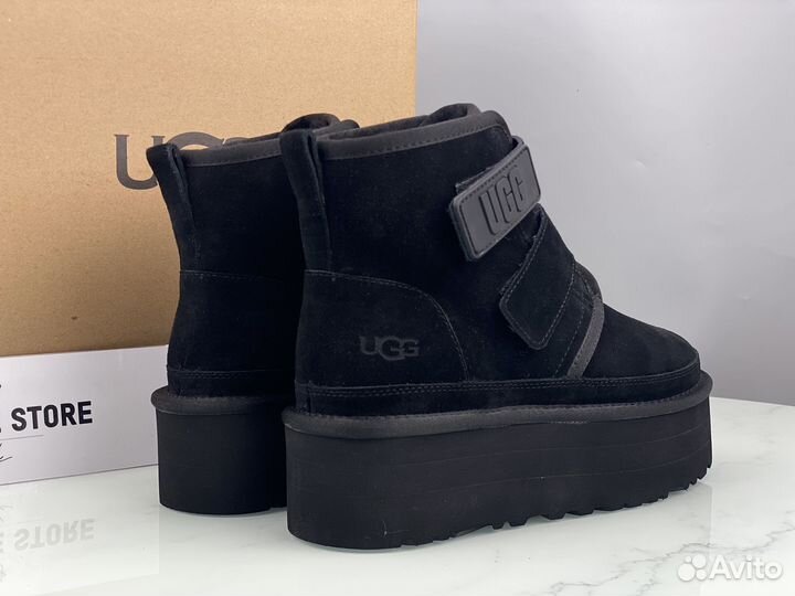 Ugg Neumel Platform Buckle Black