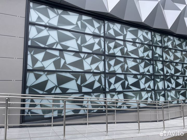 Остекление фасада. Алюминиевый фасад