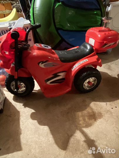 Детский мотоцикл на аккумуляторе