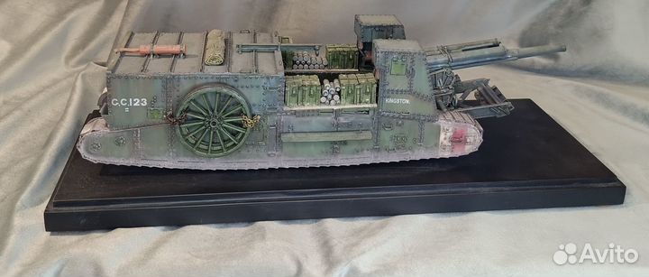 Модель Gun Carrier Mark.1 Британия. 1917-1918 гг