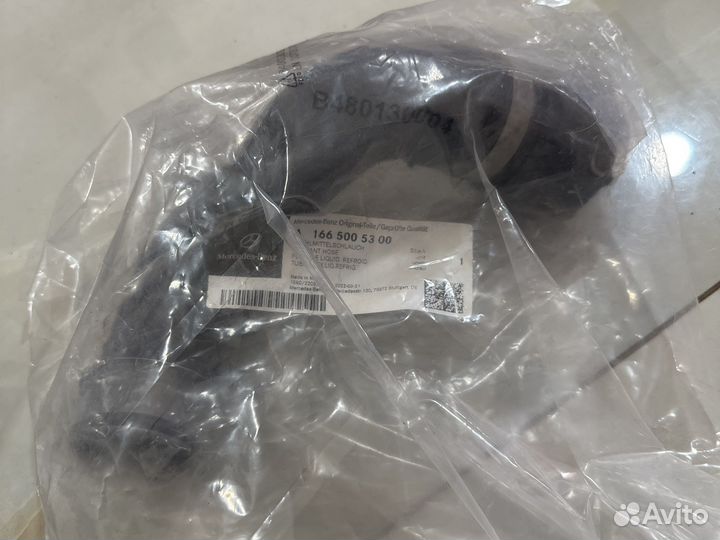 Патрубок радиатора мерседес