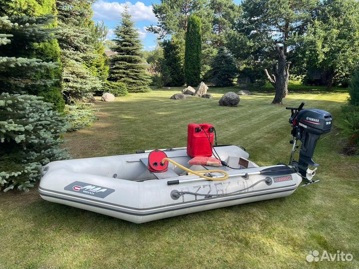 Лодка форель c-300 мотором yamaha