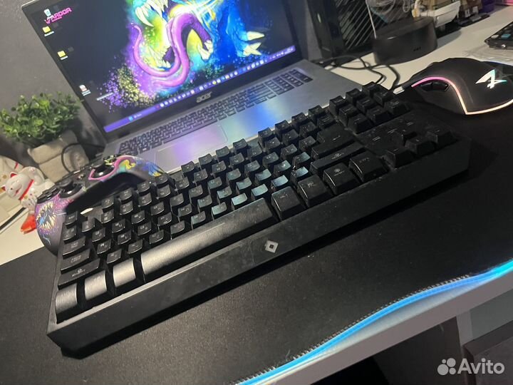 Игровая клавиатура с подсветкой мембранная