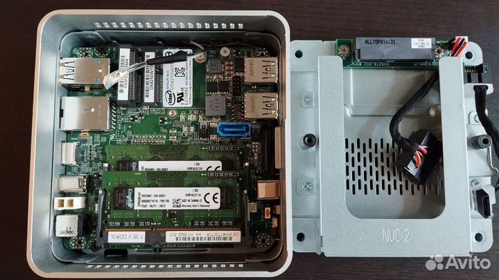 Мини пк Intel NUC D54250wykh /i5-4250u + DDR3 8Gb
