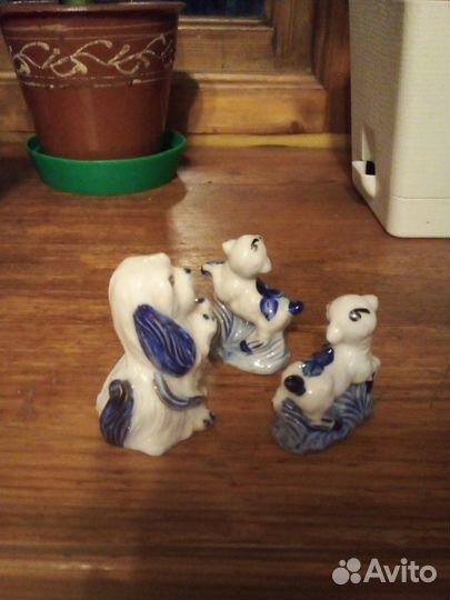Статуэтки СССР гжель