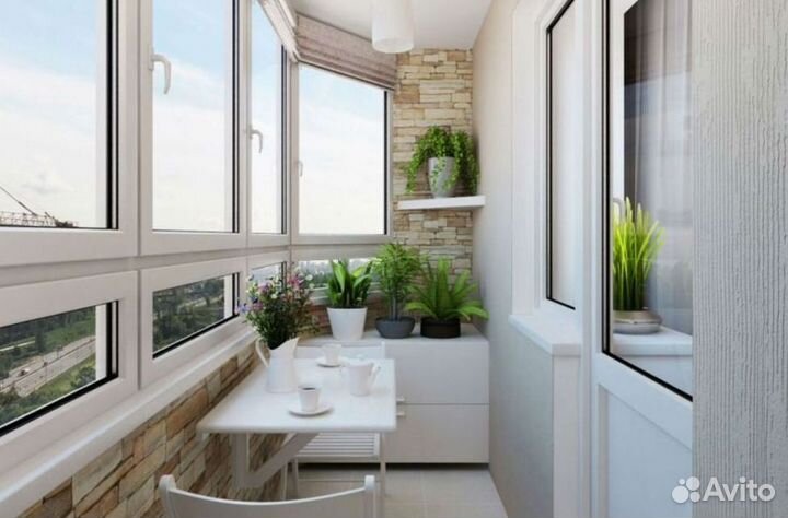 Остекление лоджии