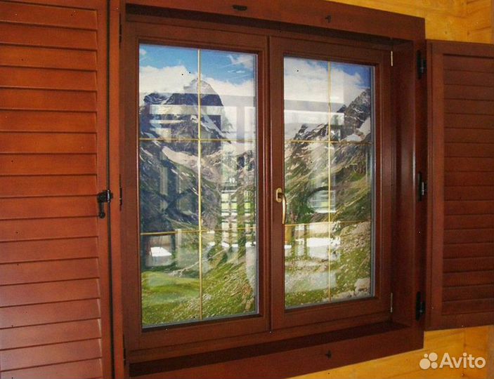 Деревянные окна от производителя