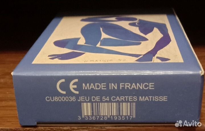 Игральные карты Henry Matisse