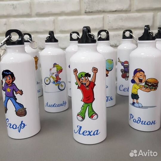 Печать на кружках, термостаканах, бутылках