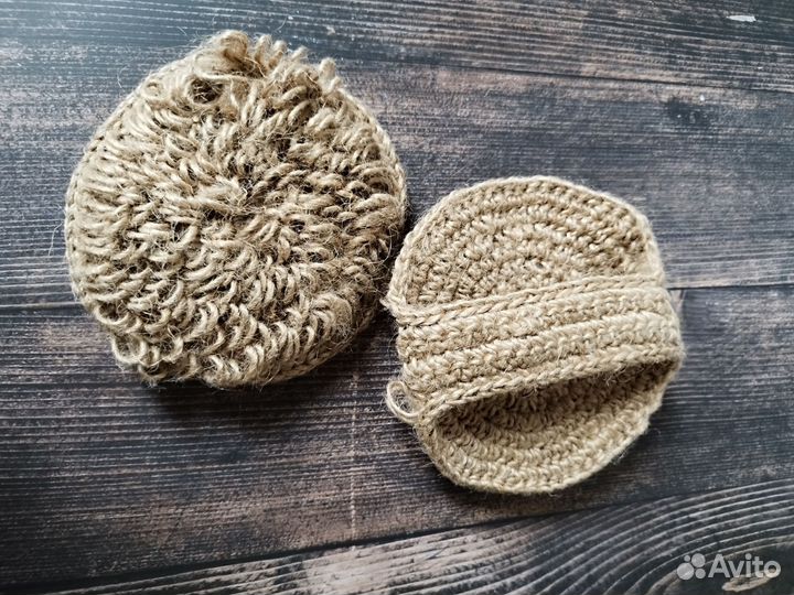 Мочалка из джута