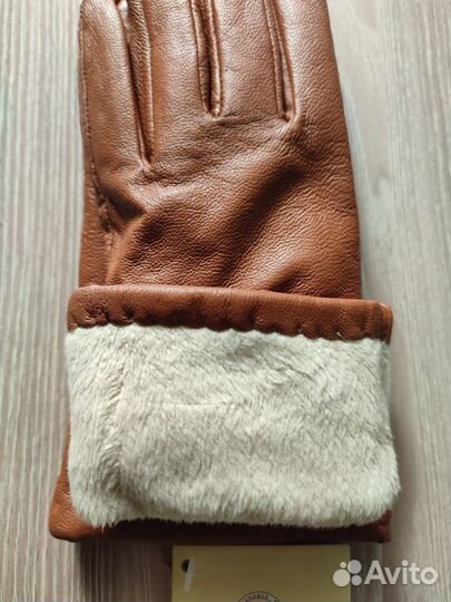 Перчатки новые кожаные