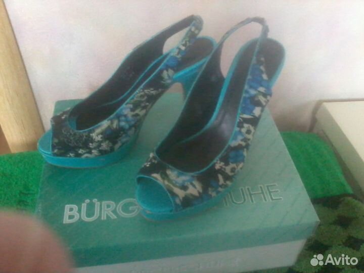 Босоножки, высокий каблук 38 размер (BlancaBella)