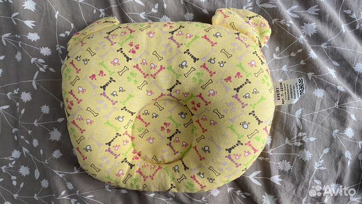 Подушка бабочка для новорожденных