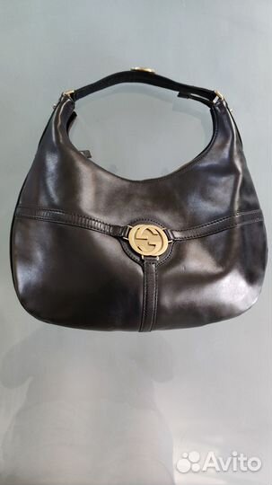 Сумка Gucci, кожаная, оригинал