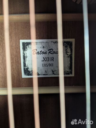 Акустическая гитара Baton Rouge L1LS/DCE