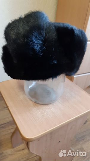 Продам норковую шапку ушанку