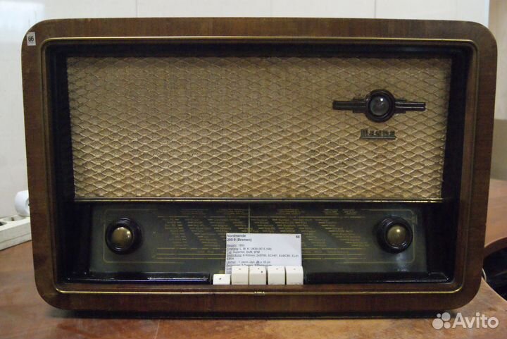 Ламповый приёмник Nordmende 250-9 8
