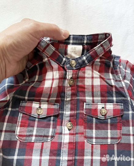 Комплект Рубашка штаны и пинетки h&m