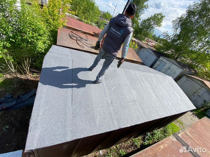 Кровельные работы (мягкая кровля)