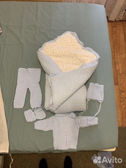 Комплект на выписку для мальчика