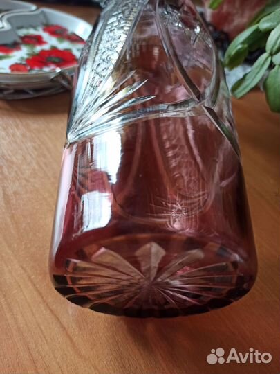 Ваза марганец середина прошлого века