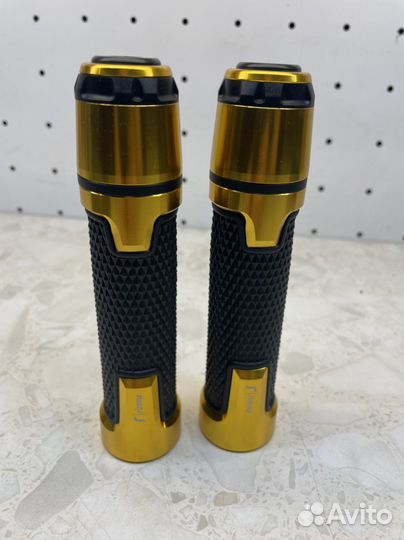 Грипсы С грузиками модель 4(золотой)