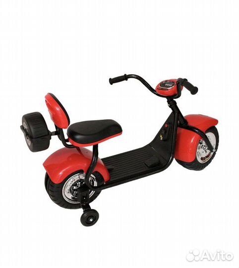 Детский электросамокат трехколесный