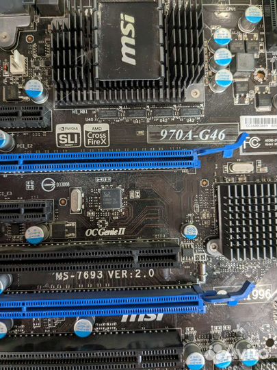 Msi 970a-g46 am3+ отвал