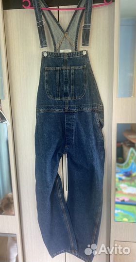Комбинезон женский джинсовый