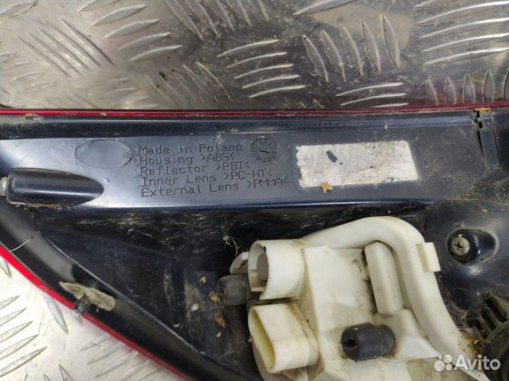 Фонарь задний правый Opel Astra J P10 A14NET