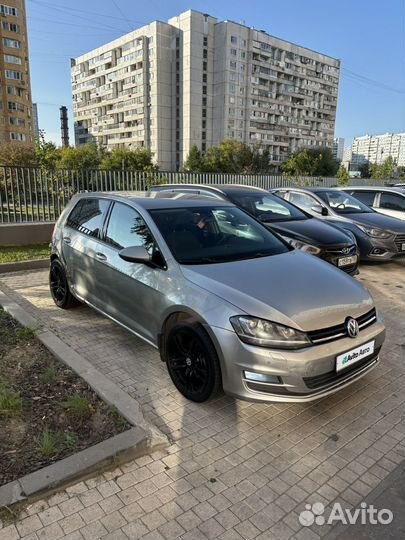 Volkswagen Golf 1.4 AMT, 2015, битый, 217 000 км