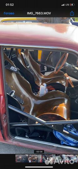 Спортивные сиденья ковши