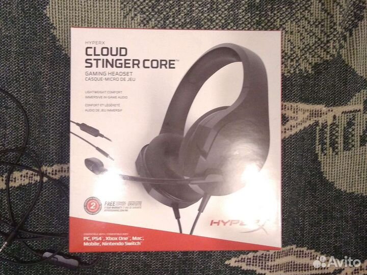Игровые наушники HyperX Cloud Stinger Core