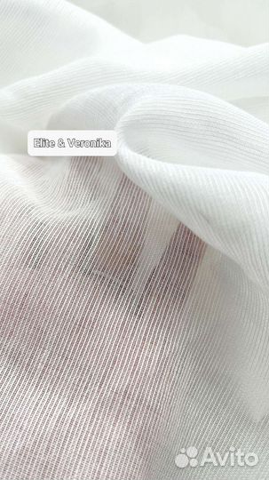 Тюль новый готовый лён плотный Екатеринбург