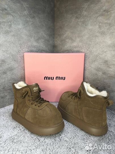 Угги miu miu