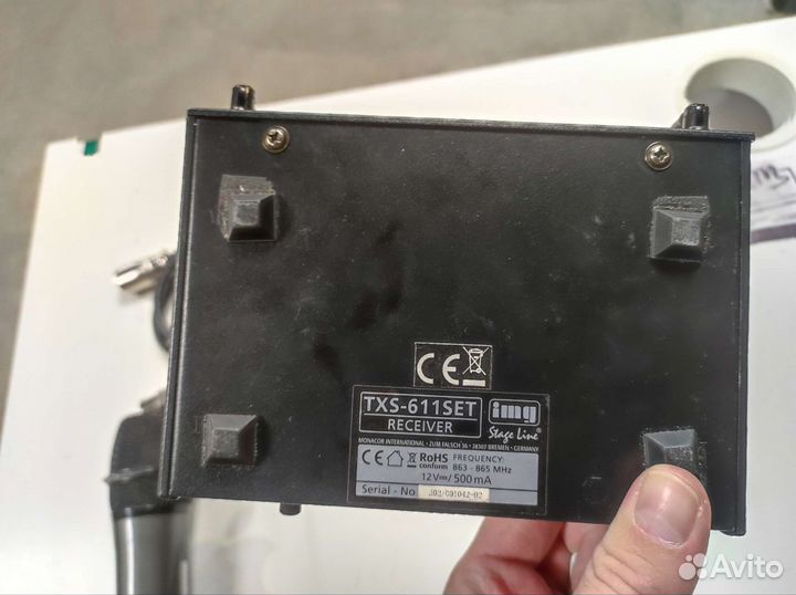 Радиосистема радиомикрофон IMG txs-611set