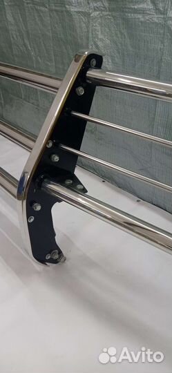 Силовой бампер с защитой фар