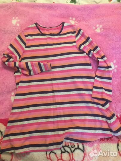 Платье футболка худи Mothercare adidas116-128